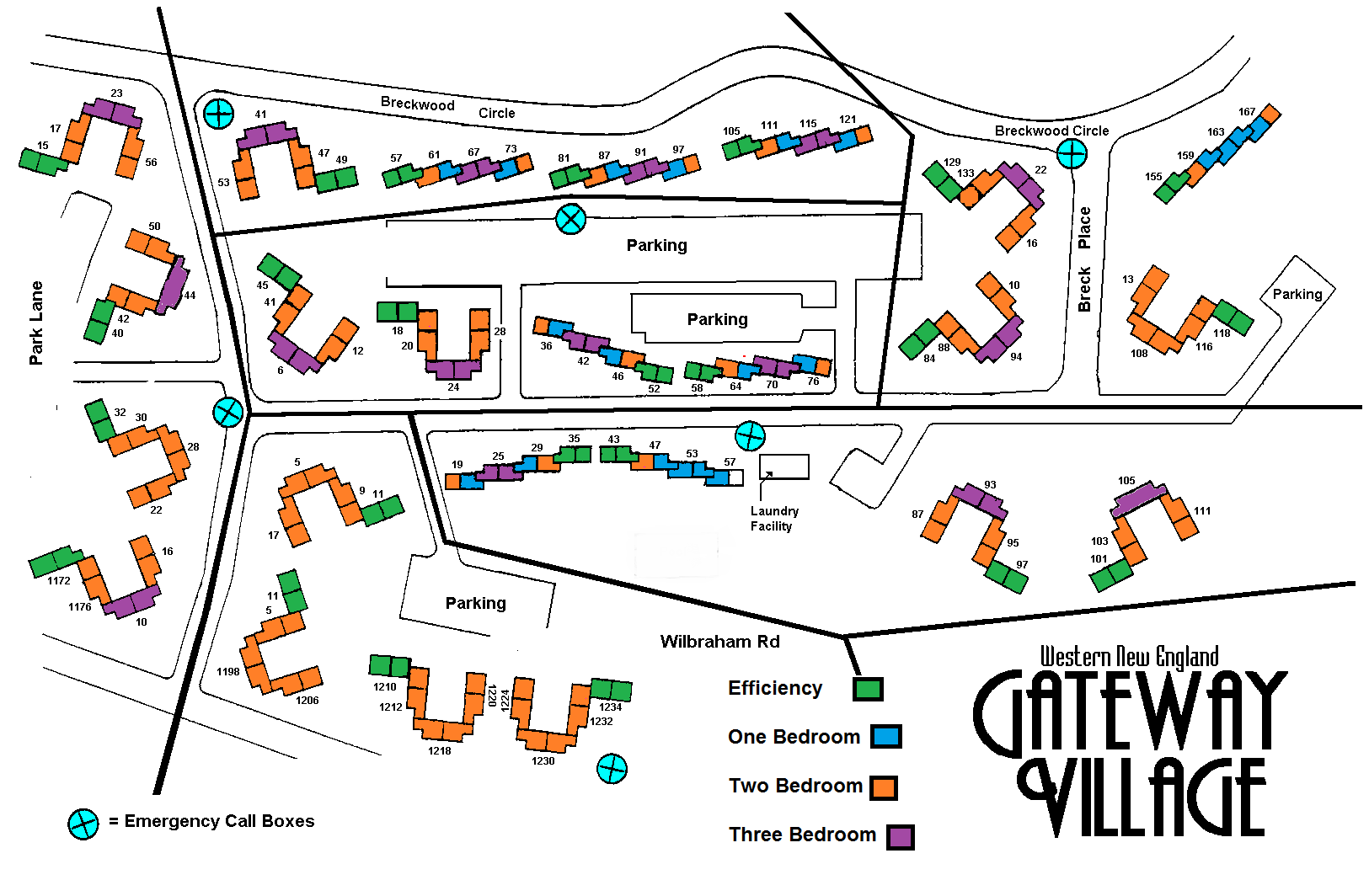 GW Village Map
